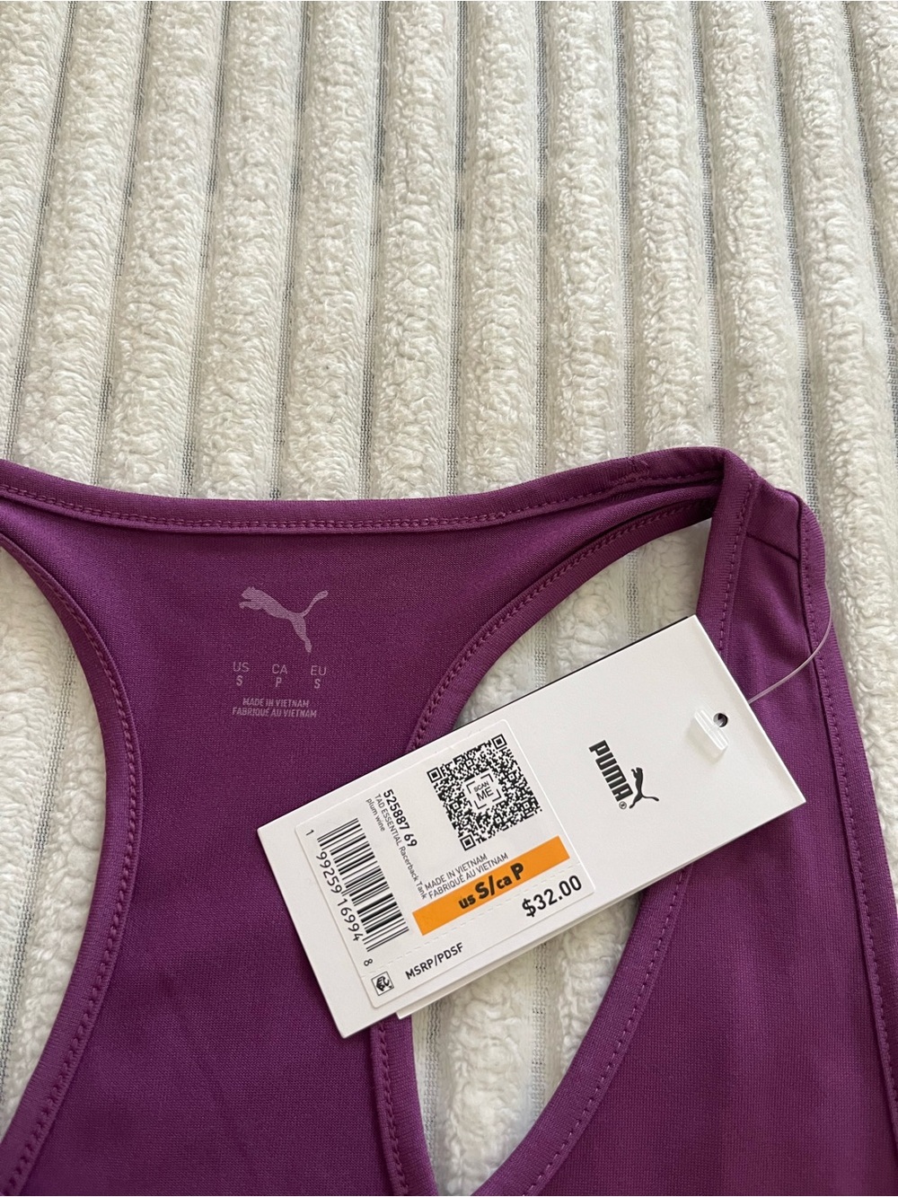 Puma Purple Racerback Tank - Picture 7 of 10
